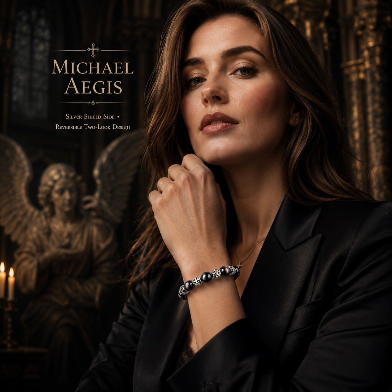 Michael Aegis Sword & Shield Guardian Bracelet