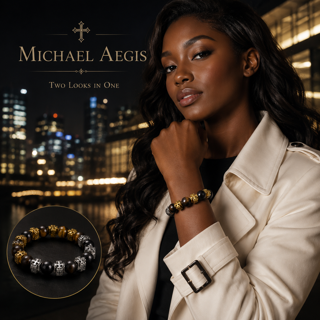 Michael Aegis Sword & Shield Guardian Bracelet