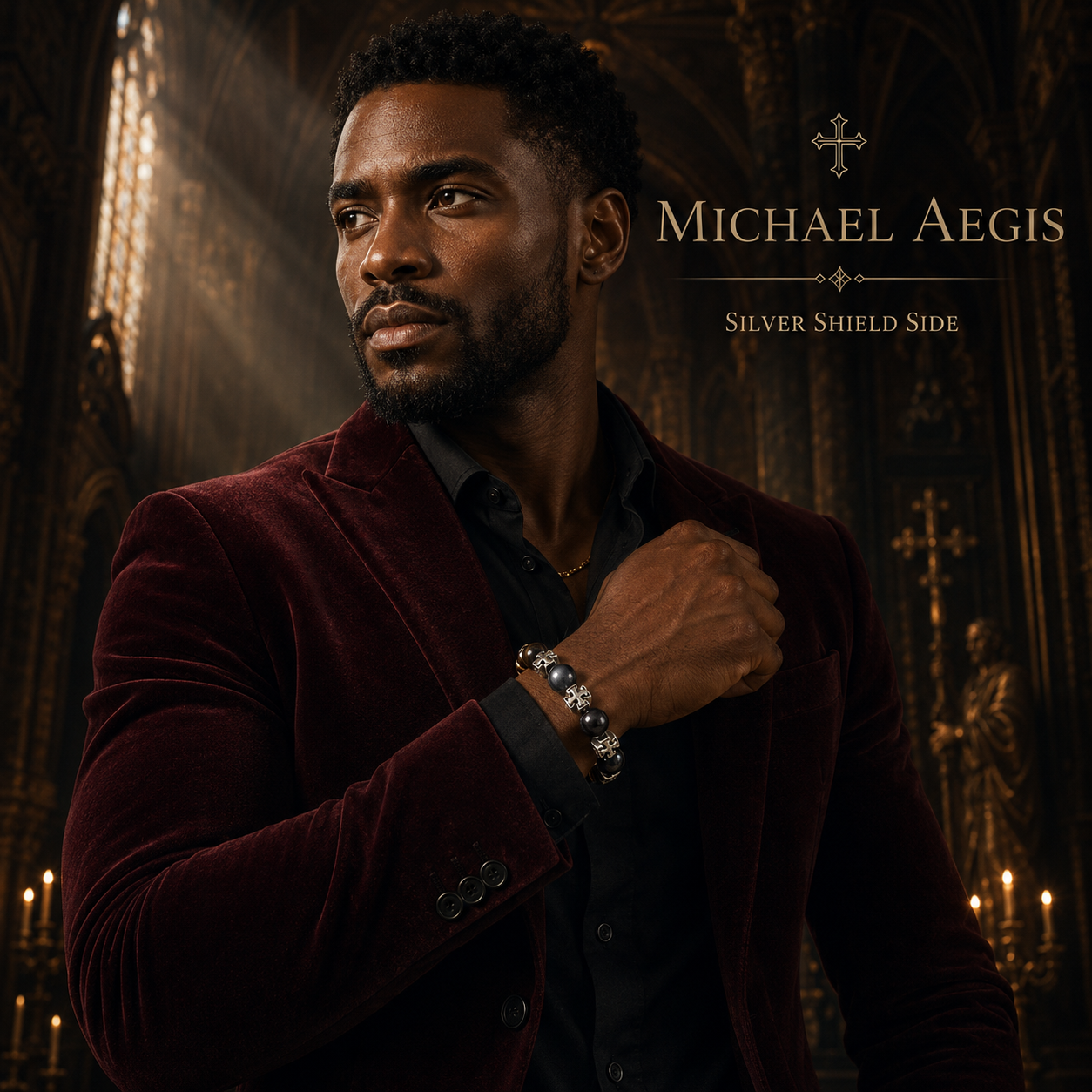 Michael Aegis Sword & Shield Guardian Bracelet
