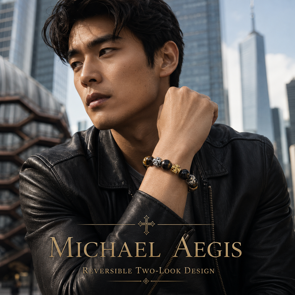 Michael Aegis Sword & Shield Guardian Bracelet